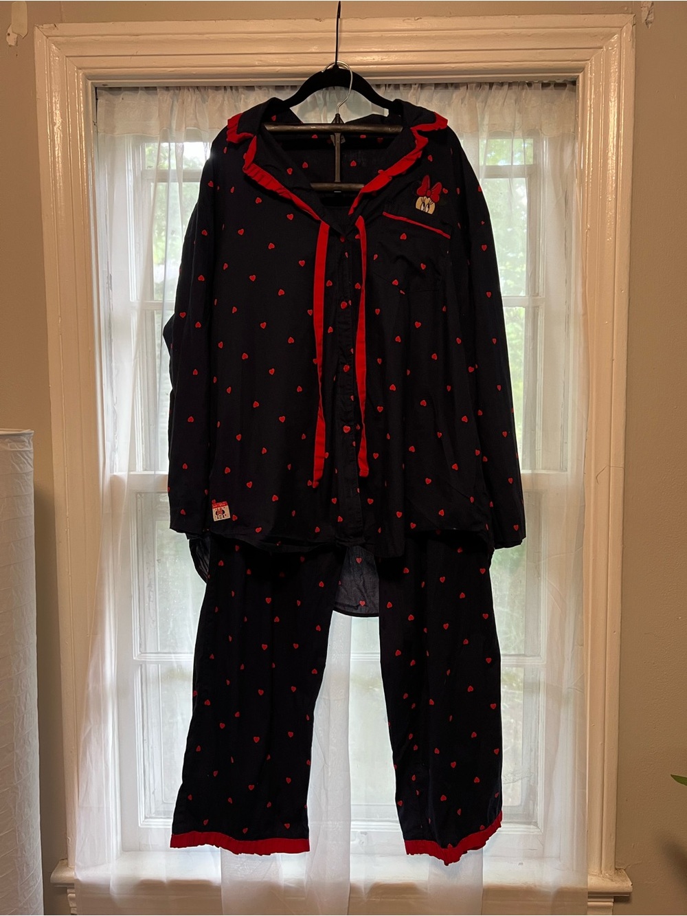 Disney x Old Navy Minnie Mouse Pajama Set | Women's XL | Matching 2-Piece